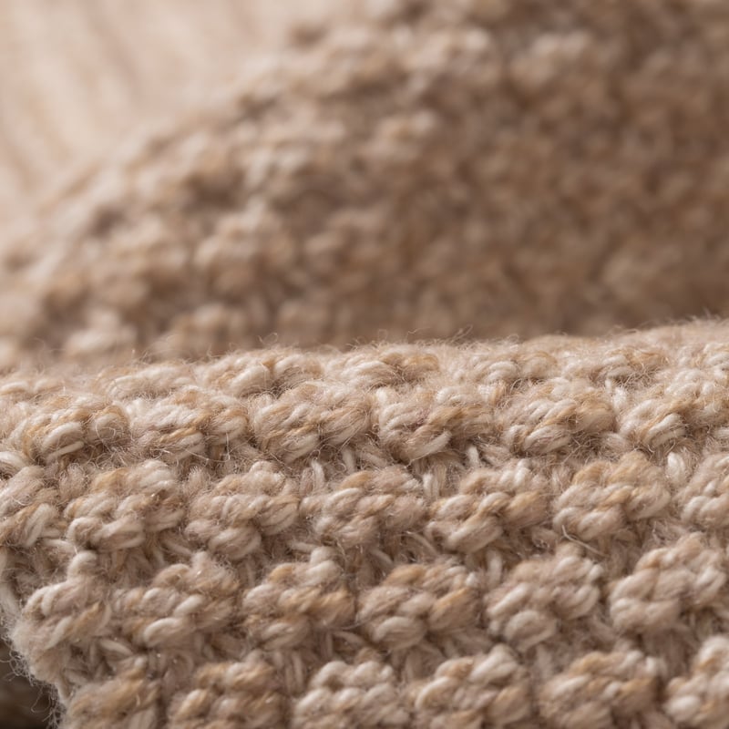 image flâneurs NISHIGUCHI KUTSUSHITA / Wool Cotton Boots Socks Beach Stone détail