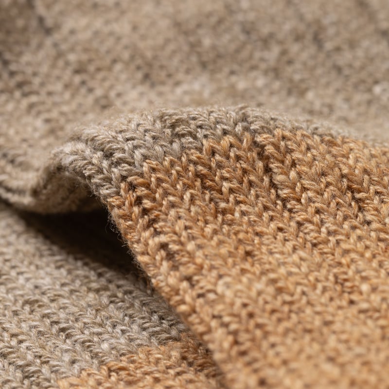 image flâneurs NISHIGUCHI KUTSUSHITA / Wool Cotton Slab Socks Fish & Chips détail