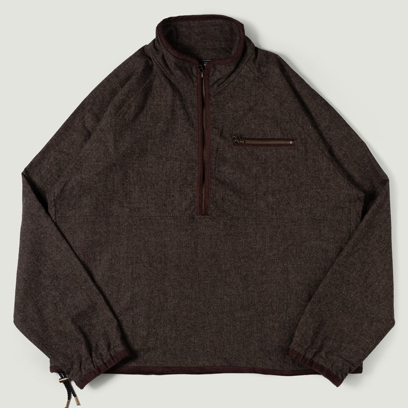 Image flâneurs FRIZMWORKS / Wool Half Pullover Forest Black vignette