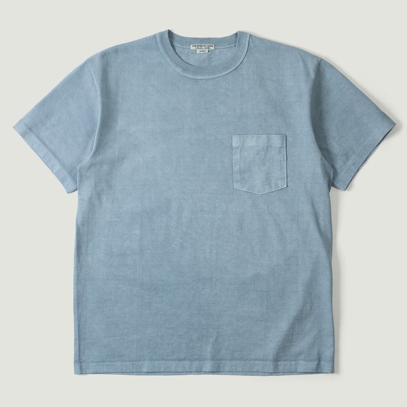 "SURE MFG" 7.5oz Pocket S/S Tee Indigo Zombies