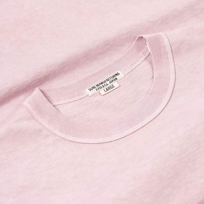 detail flaneurs XX DEVELOPMENT SURE MFG 7,5oz Pocket SS Tee lilac