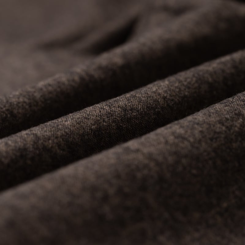 Image flâneurs FRIZMWORKS / Wool Easy Pants Forest Black détail matière