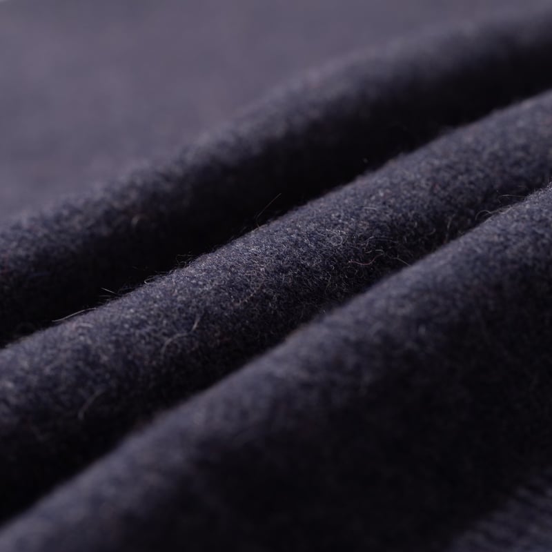 Image Flâneurs NITTO KNITWEAR / Cardigan Armen Navy Mix détail matière