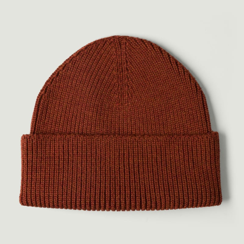 Image flâneurs NITTO KNITWEAR / Bonnet Ara Brique vignette