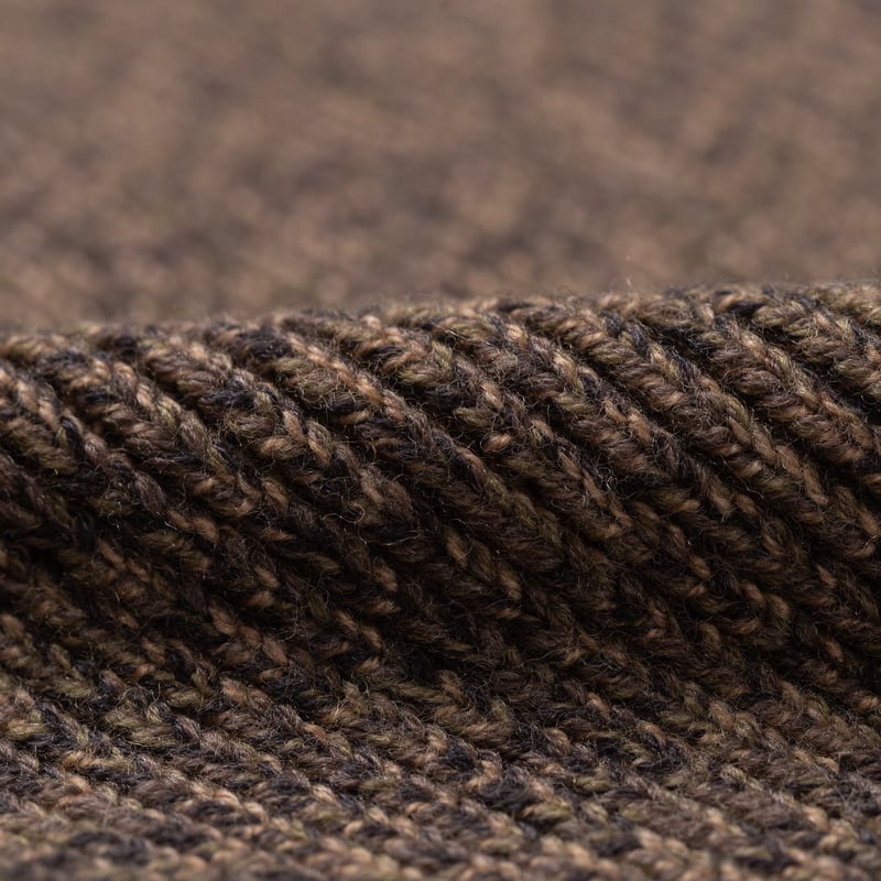 Heather Taupe/Chocolate Ara Beanie