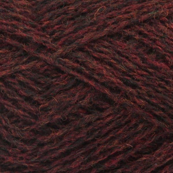 Crewneck Saddle Shoulder Sweater Ruby