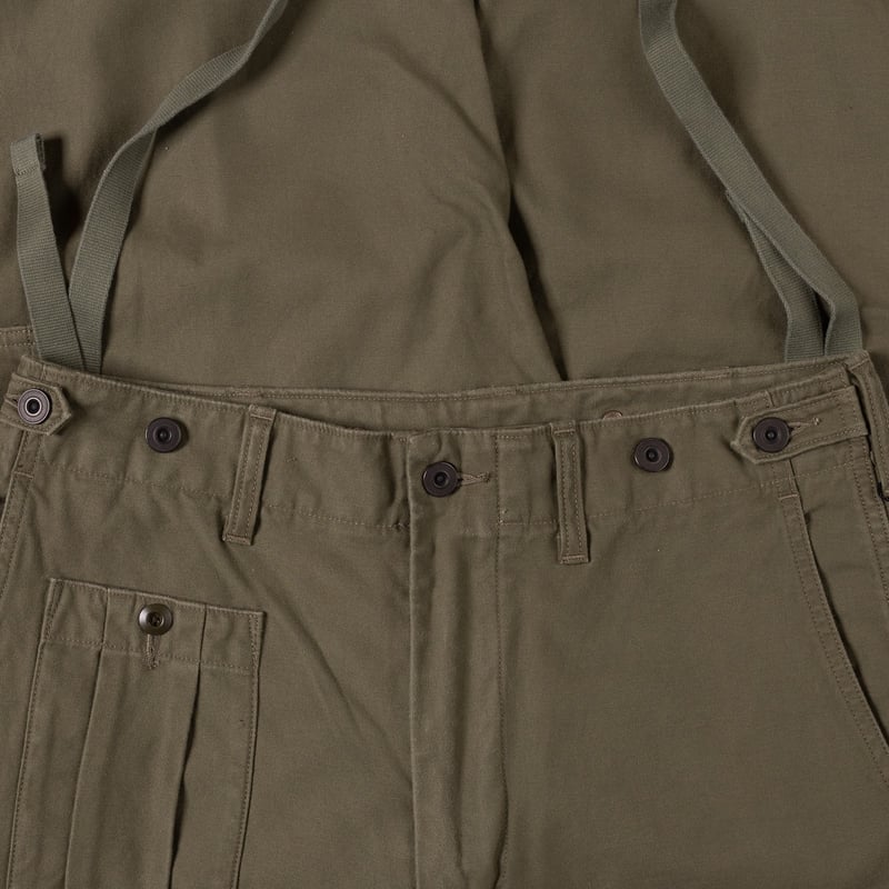 Image Flâneurs NIGEL CABOURN / Army Cargo Pant Dark Green détail ceinture
