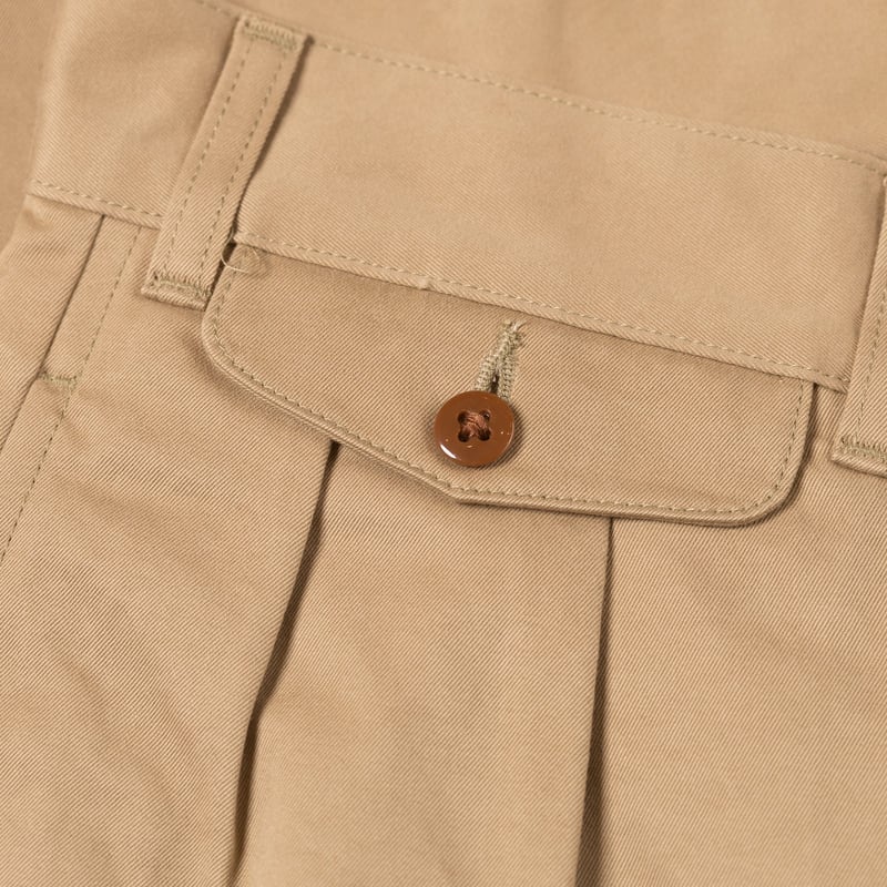 Image Flâneurs NIGEL CABOURN / Officers Pant Weapon Beige détail poche