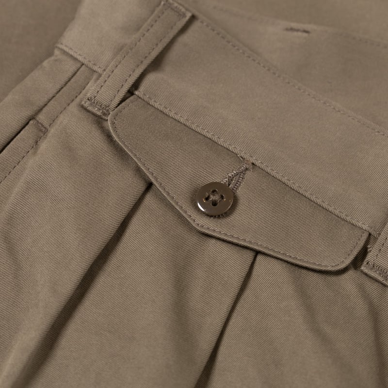 Image Flâneurs NIGEL CABOURN / Officers Pant Weapon Green détail poche
