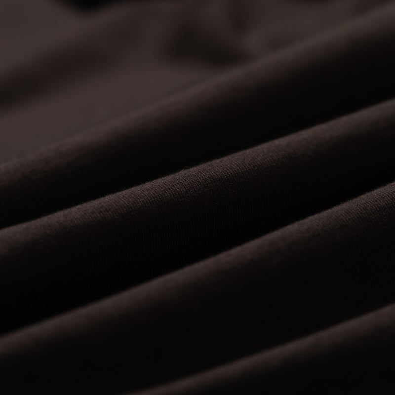Image Flâneurs JACKMAN / Grace Lead-Off LS Shirt Ink Black détail matière