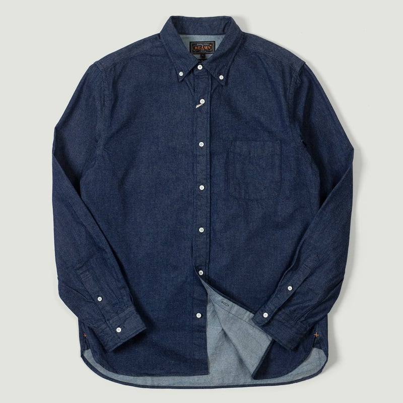 flaneurs Vignettes BEAMS PLUS B.D. Denim Shirt Indigo