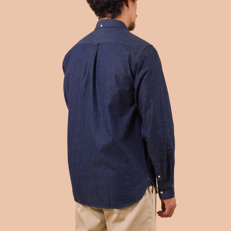 flaneurs worn back BEAMS PLUS B.D. Denim Shirt Indigo