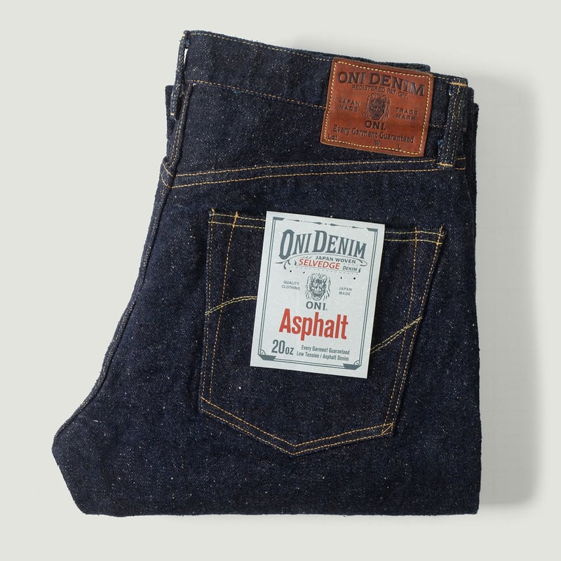 vignette flâneurs ONI DENIM 288 Asphalt Denim 20oz Regular Straight