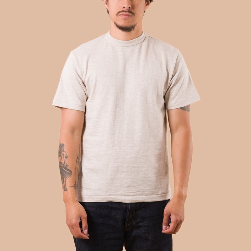 Lot 4601 No Print T-Shirt Oatmeal