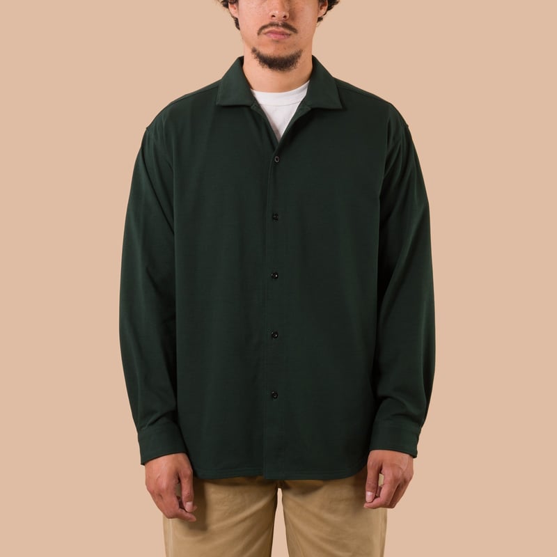 Grace Lead-Off LS Shirt Dark Ivy
