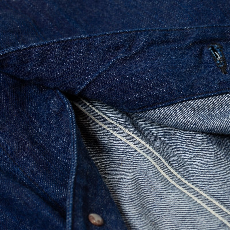 Flaneurs details FOB Factory F2467 WWII Denim Chore Coat (4)