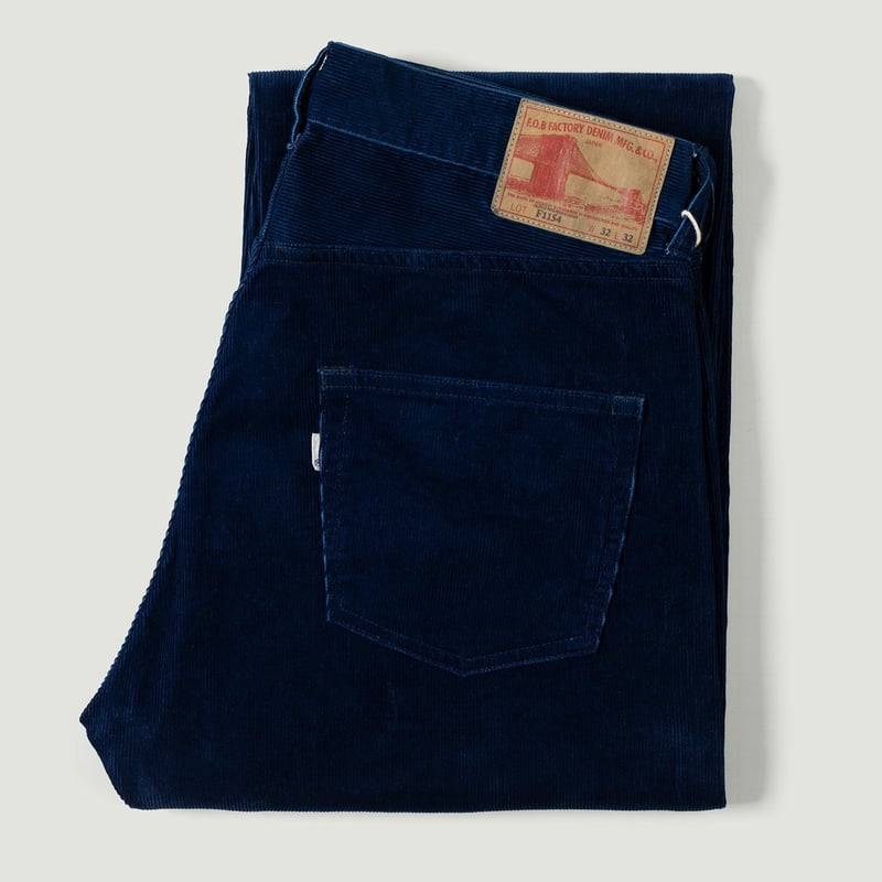 Flaneurs vignette FOB Factory F1154 Indigo Corduroy