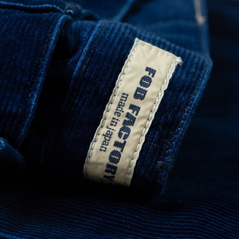 Flaneurs details FOB Factory F1154 Indigo Corduroy (5)