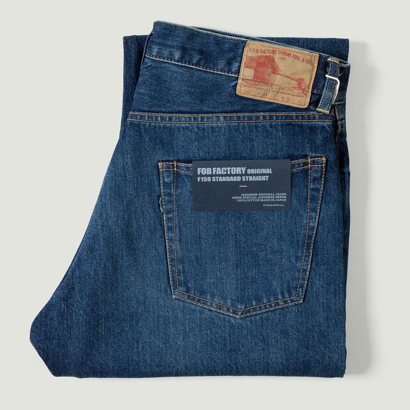Flaneurs vignette FOB Factory F159 13oz Used Straight Selvedge Denim