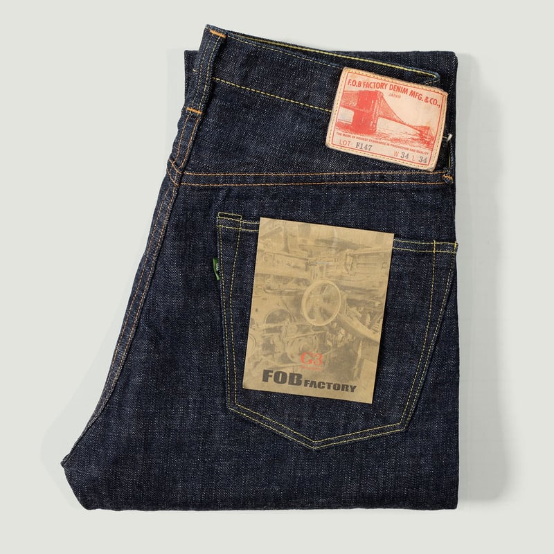 F147 Tight Straight 14oz G3 Selvedge Denim