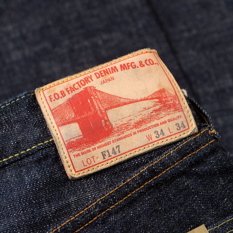 F147 Tight Straight 14oz G3 Selvedge Denim