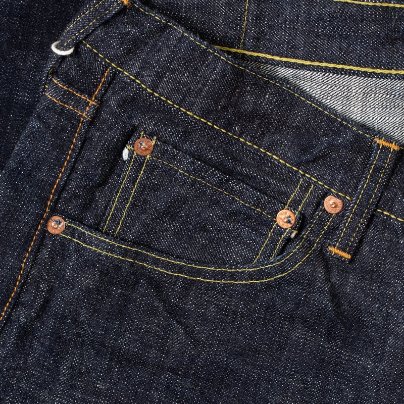 Flaneurs details FOB Factory F147 Tight Straight 14oz G3 Selvedge Denim (4)
