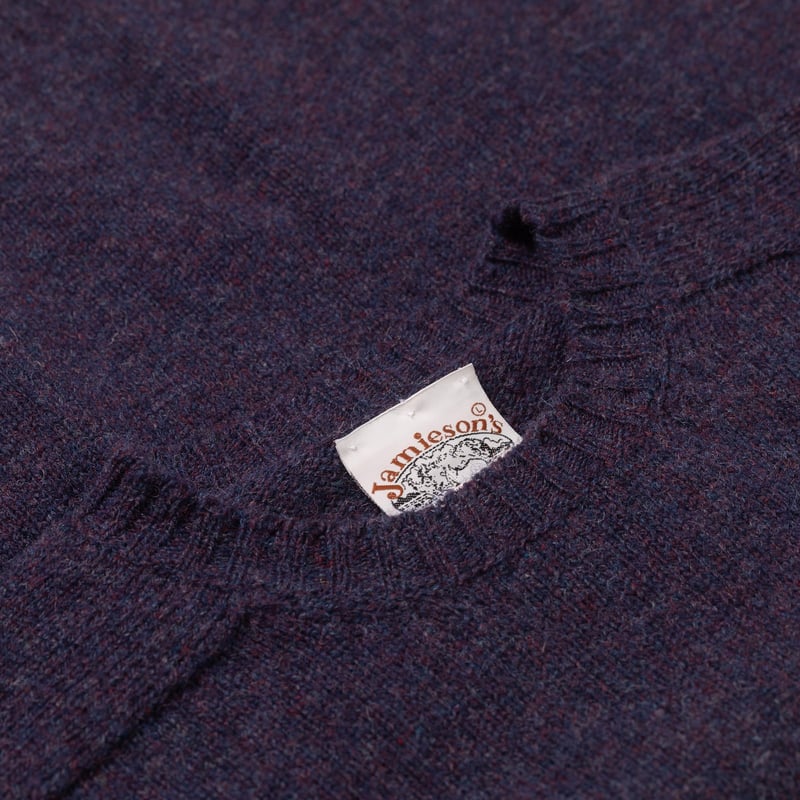 Crewneck Saddle Shoulder Sweater Dusk