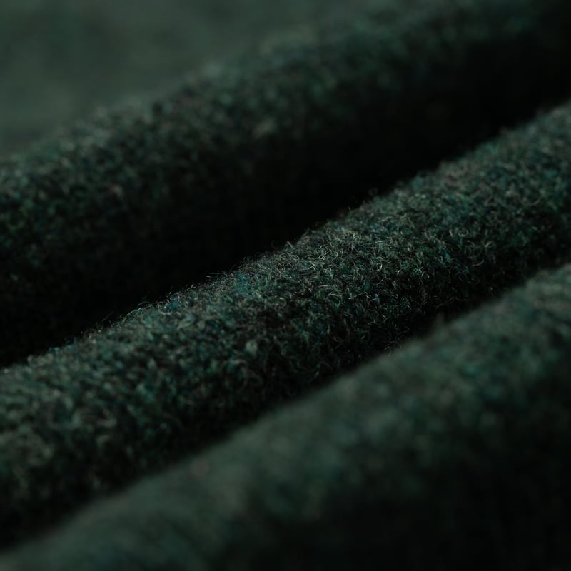 Image Flâneurs JAMIESON'S / Crewneck Saddle Shoulder Sweater Conifer détail matière