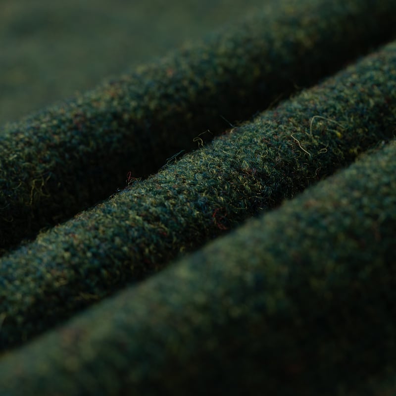 Image Flâneurs JAMIESON'S / Crewneck Saddle Shoulder Sweater Fern détail matière