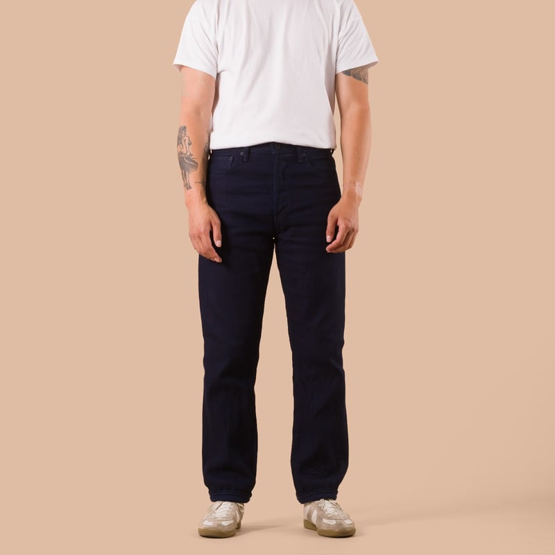 ONI X Flâneurs 3X3 インディゴツイル One Wash