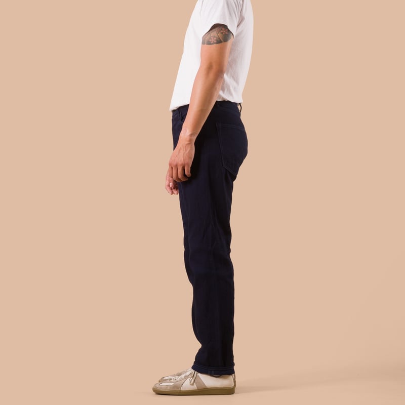 ONI X Flâneurs 3X3 インディゴツイル One Wash