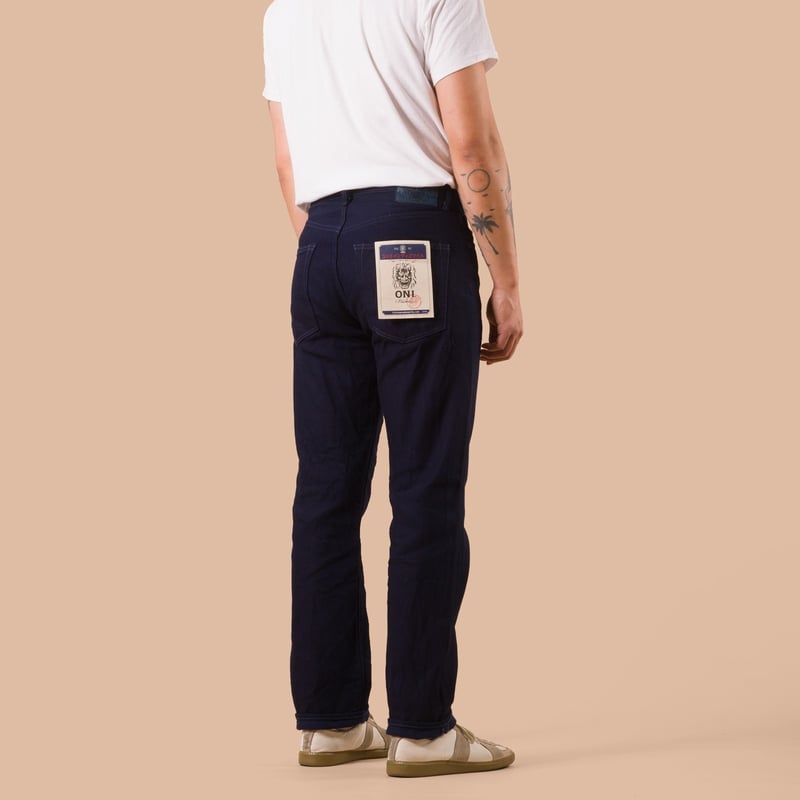 ONI X Flâneurs 3X3 インディゴツイル One Wash