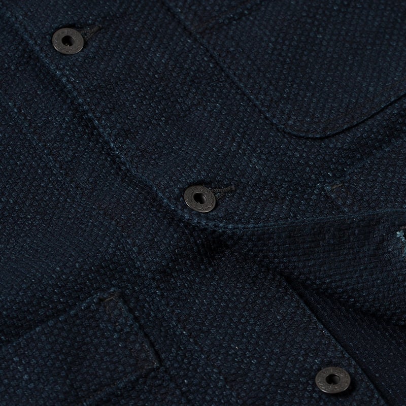 details Flaneurs FOB Factory F2468 Sashiko Jacket
