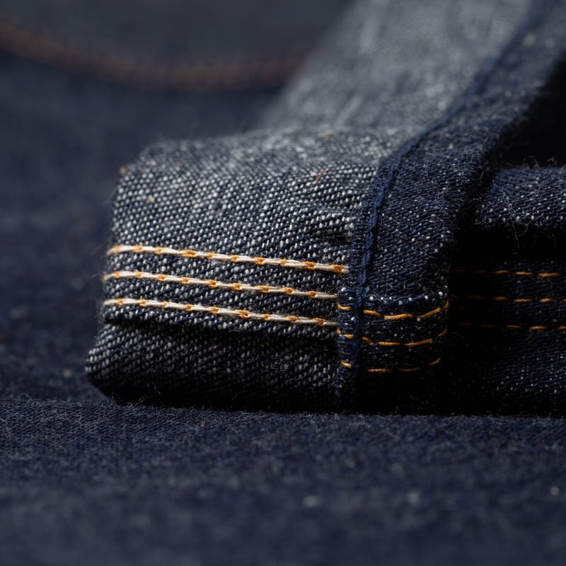detail flaneurs DENIME Lot 223 Painter Pants Indigo (4)