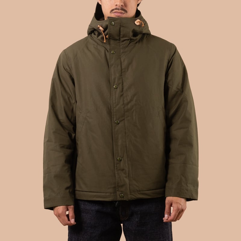 Image Flâneurs MANIFATTURA CECCARELLI / Lined Shelter Jacket Military Green face