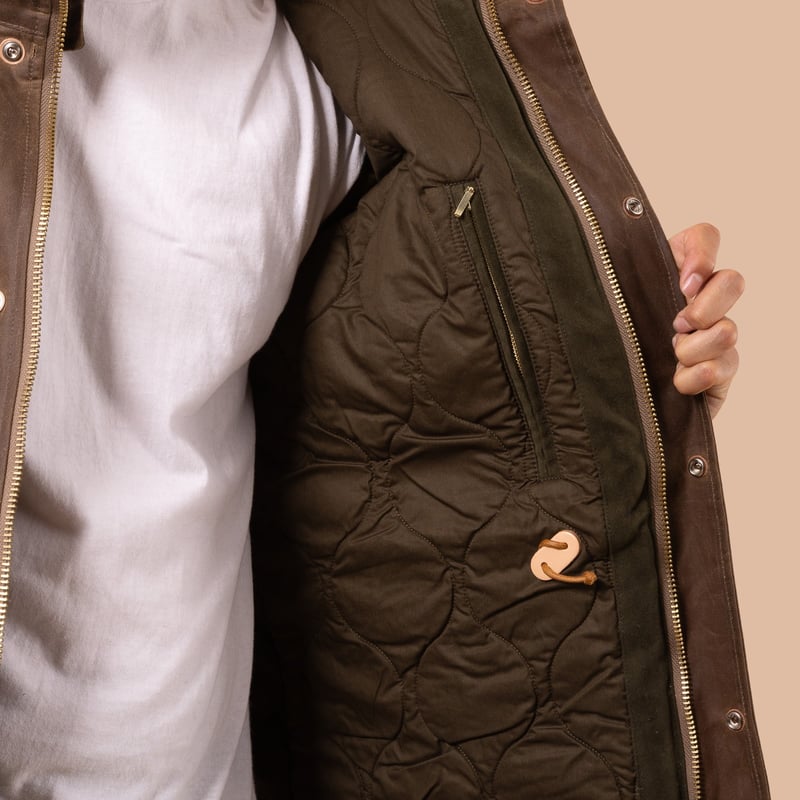 New Fisherman Parka Dark Tan