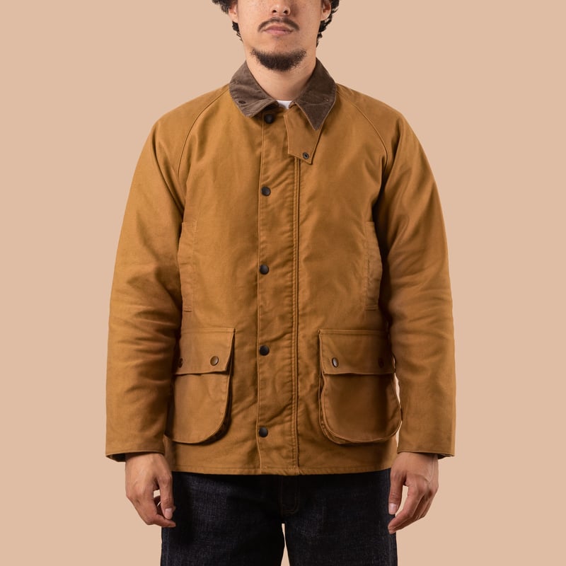 F2361 Heavy Moleskin Riding Jacket Khaki