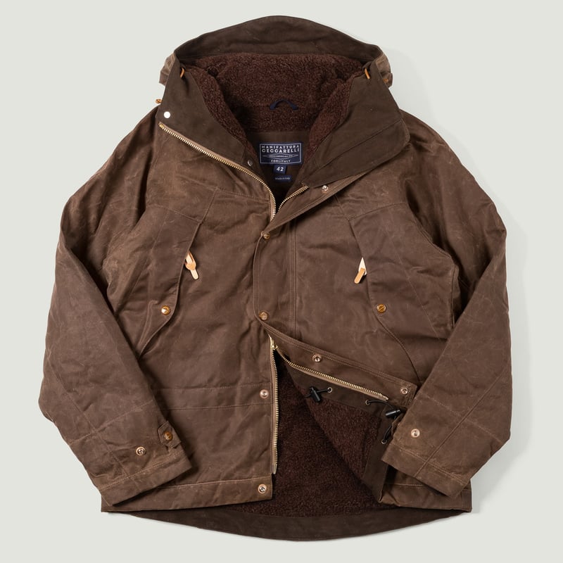 Image flâneurs MANIFATTURA CECCARELLI / Mountain Jacket Dark Tan vignette