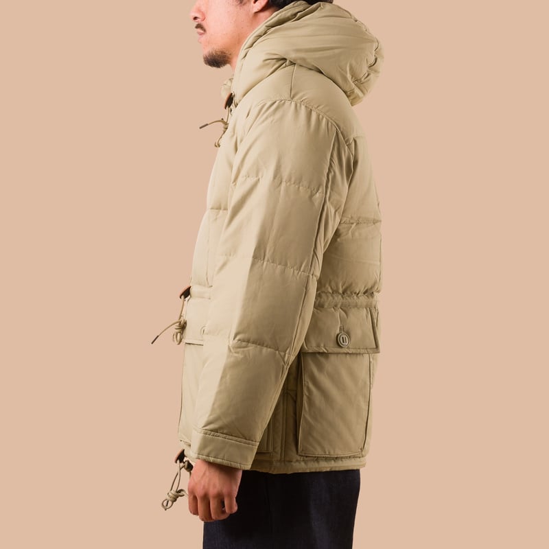 Image Flâneurs Karakoram Down Parka Khaki Beige profil