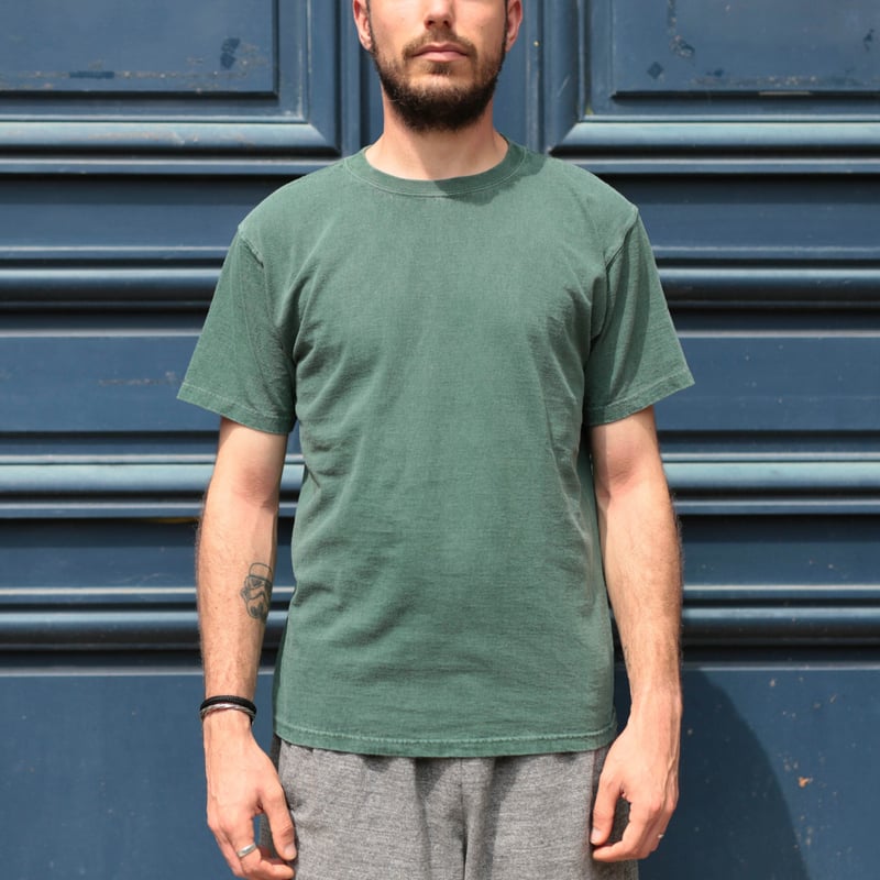 Short Sleeve Crew T-Shirt P-Dark Green