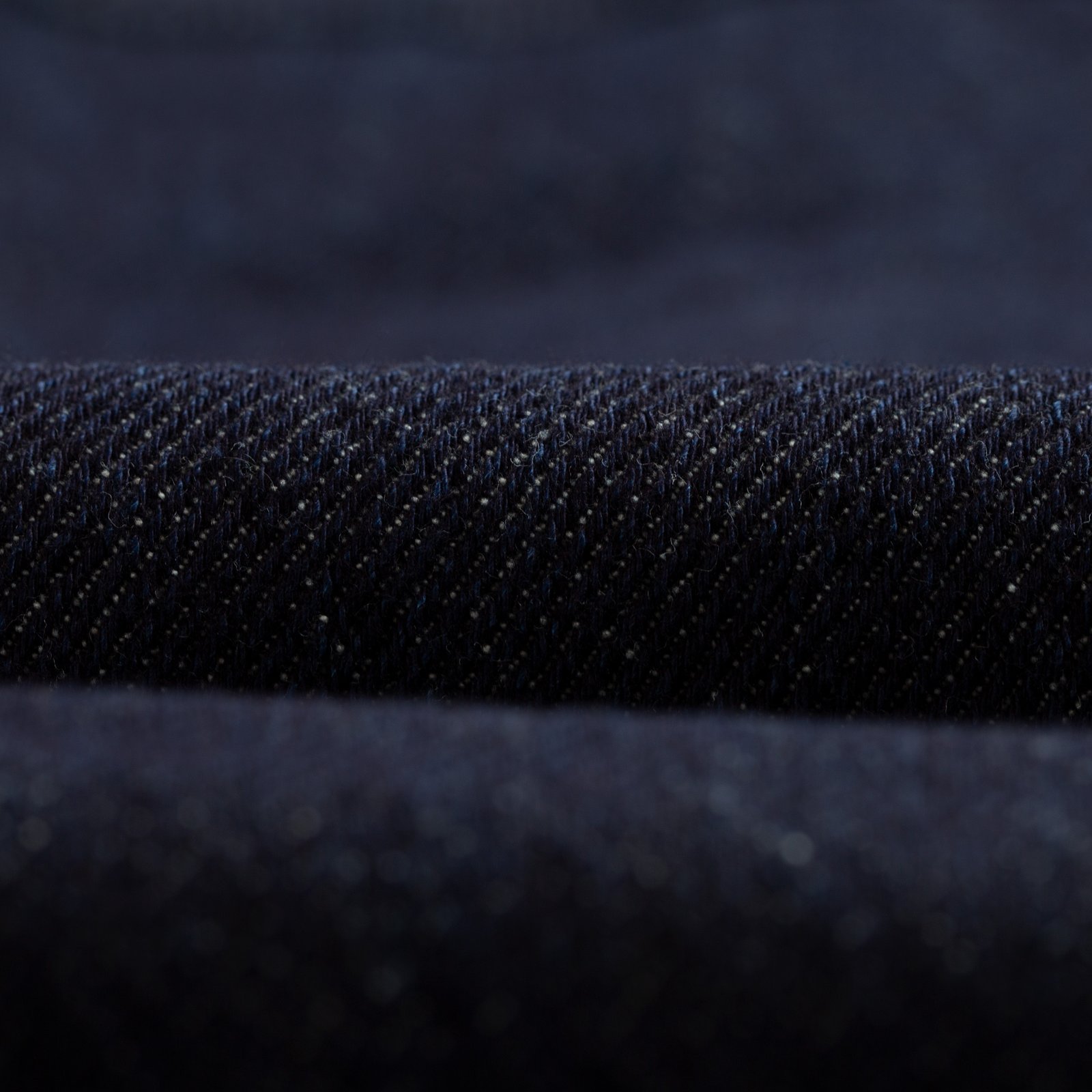 MOMOTARO X FLANEURS / FnM004 "Knit-Ish Denim" Original Fit Trousers Indigo