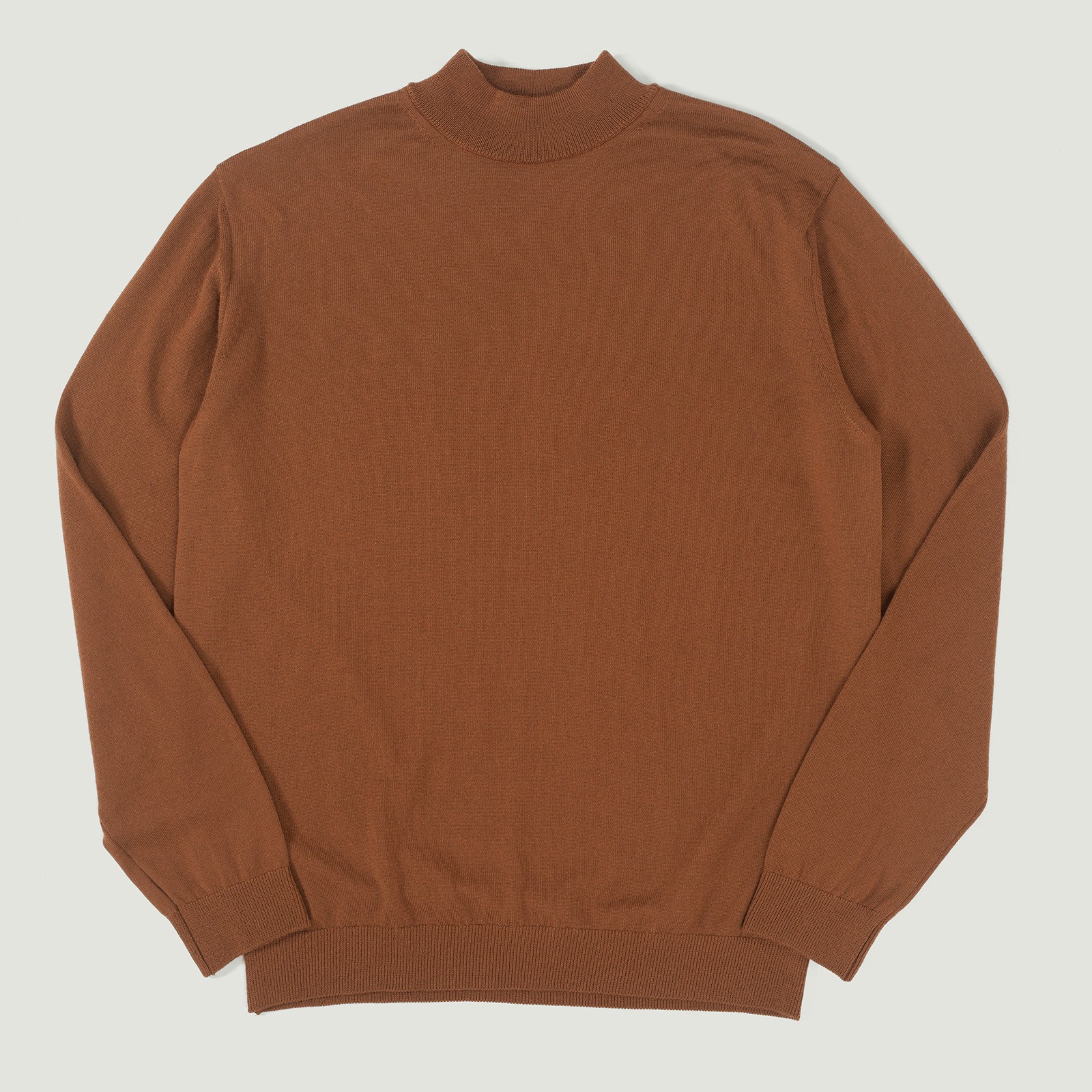 vignette flâneursMOONCASTLE 12G Wool Crew Neck nutmeg vignette flâneursMOONCASTLE 12G Wool Crew Neck nutmeg