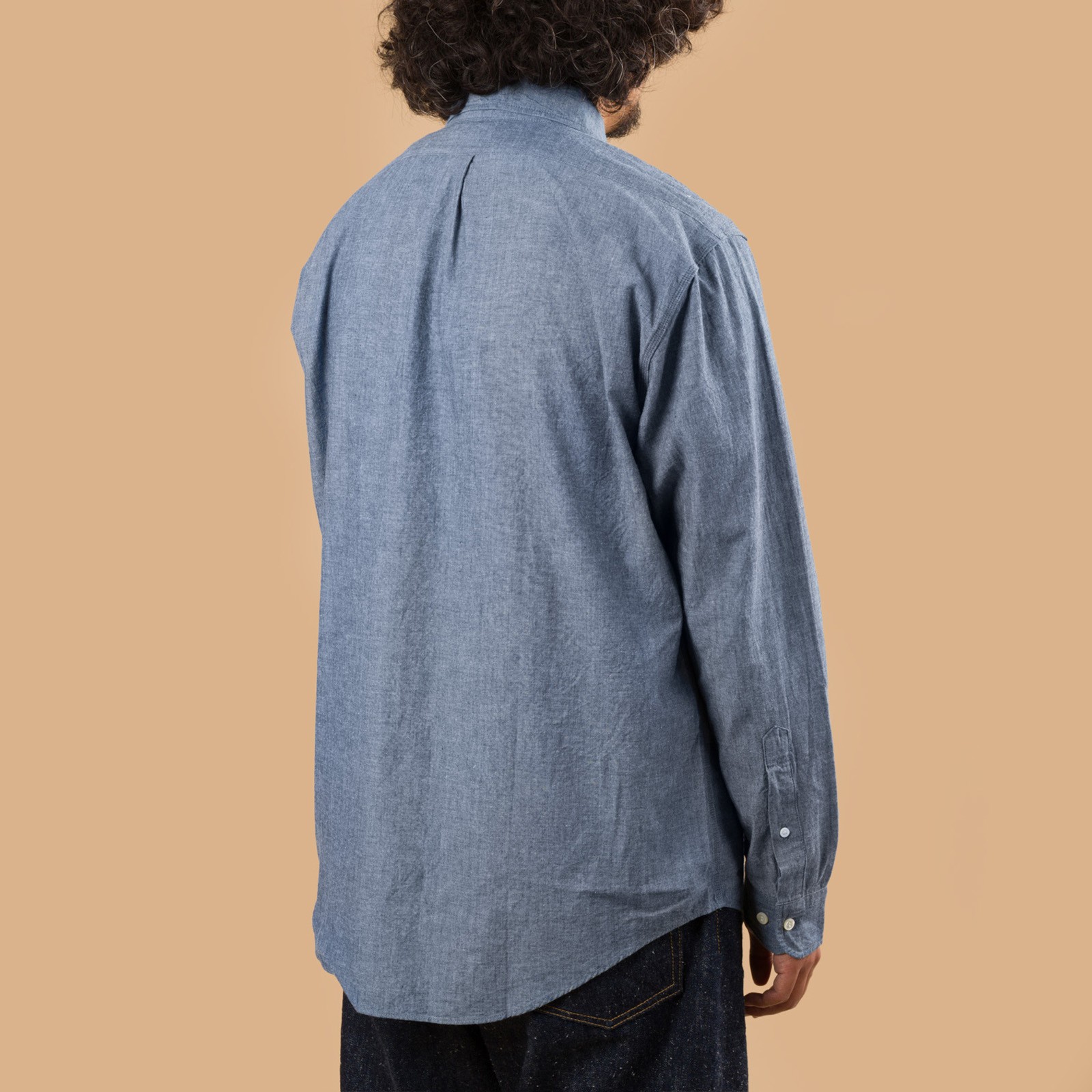 Image-Flâneurs_FOB FACTORY / F3501 Chambray B.D. Shirt Image-Flâneurs_FOB FACTORY / F3501 Chambray B.D. Shirt