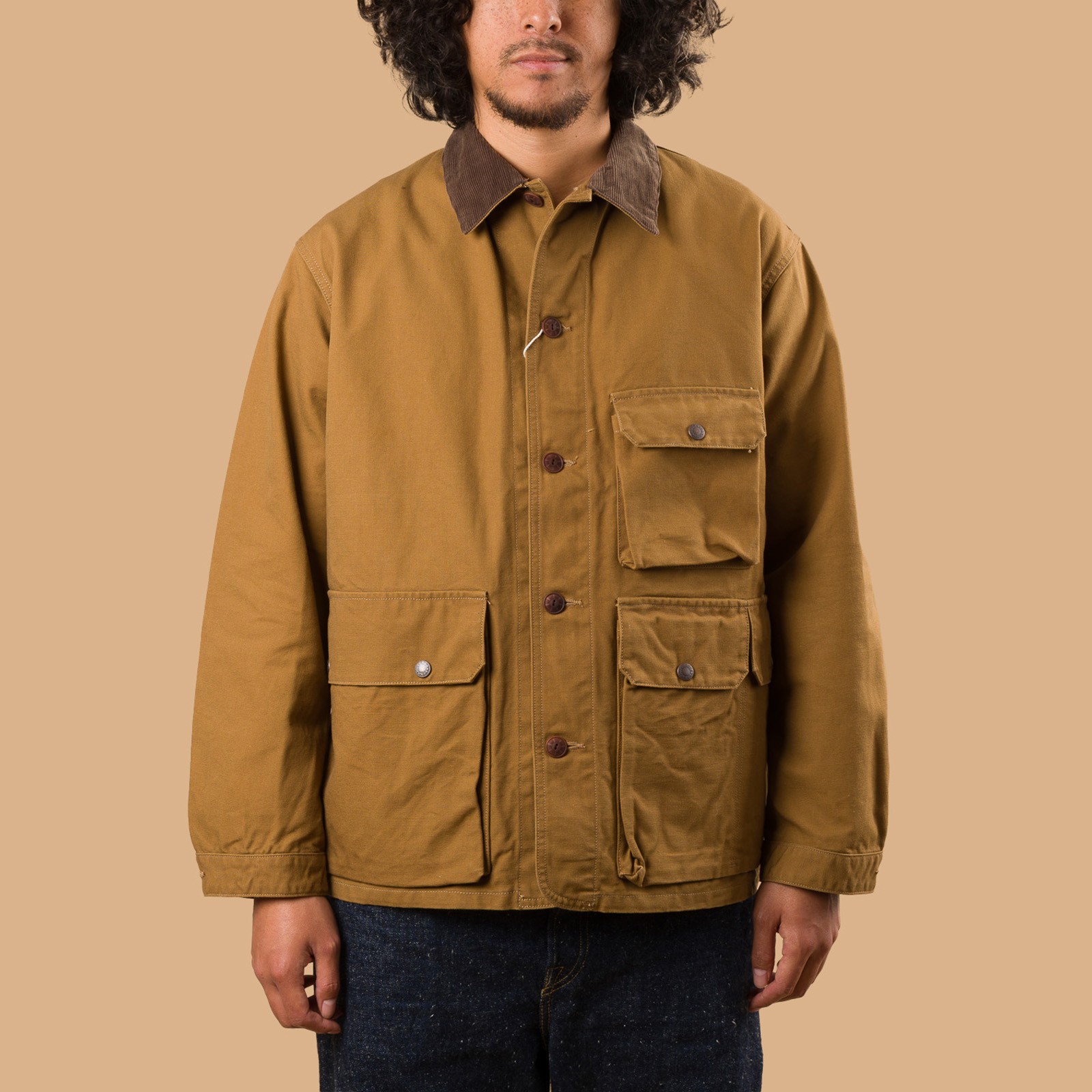 Image-Flâneurs_FOB FACTORY / F2458 Duck Hunting Jacket Khaki Image-Flâneurs_FOB FACTORY / F2458 Duck Hunting Jacket Khaki