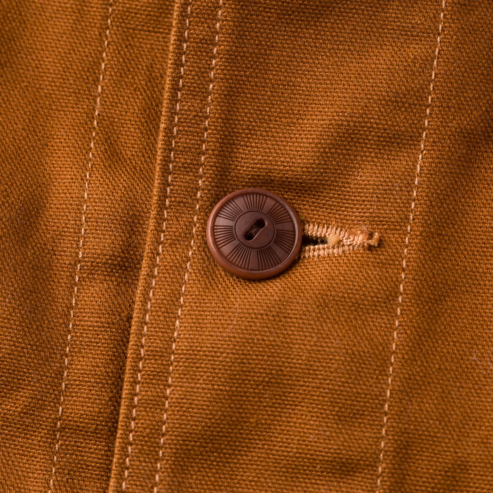 Image-Flâneurs_FOB FACTORY / F2458 Duck Hunting Jacket Brown détail-2 Image-Flâneurs_FOB FACTORY / F2458 Duck Hunting Jacket Brown détail-2