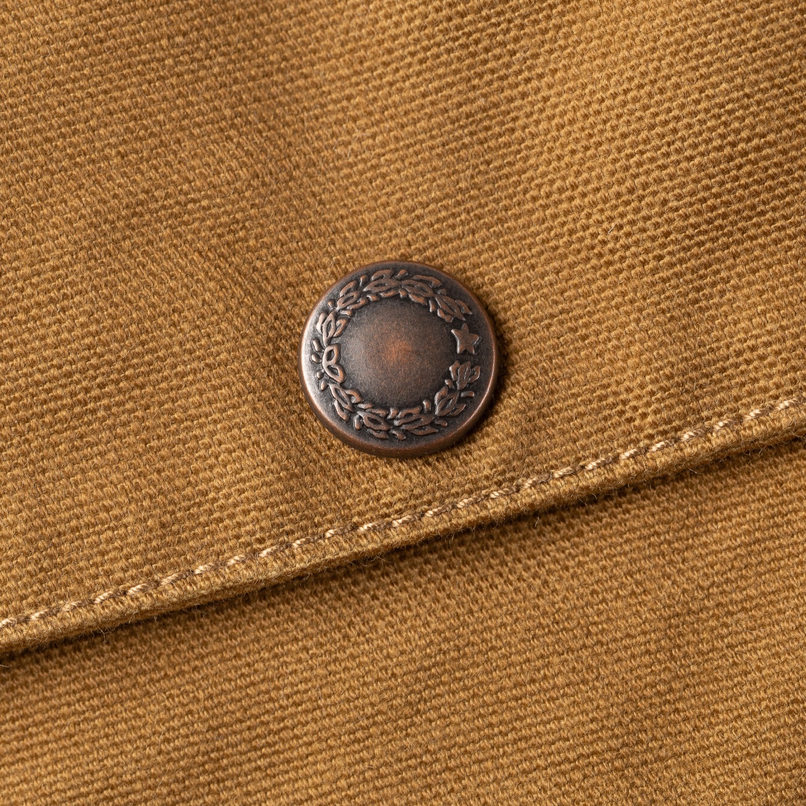 Image-Flâneurs_FOB FACTORY / F2458 Duck Hunting Jacket Khaki_détail-3 Image-Flâneurs_FOB FACTORY / F2458 Duck Hunting Jacket Khaki_détail-3