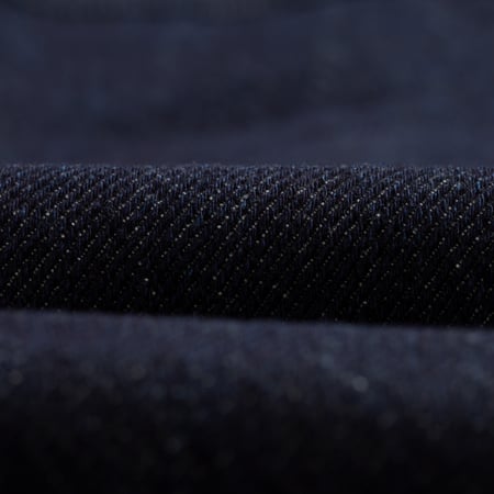 MOMOTARO X FLANEURS / FnM004 "Knit-Ish Denim" Original Fit Trousers Indigo