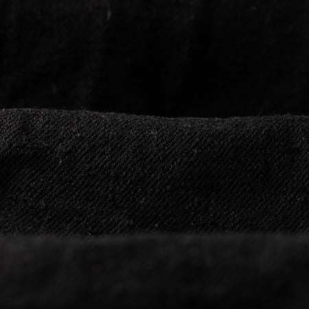 902CCD-BKBK 15oz High Rise Relaxed Tapered Crushed Concrete Black Denim