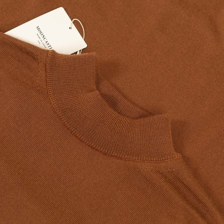col flâneursMOONCASTLE 12G Wool Crew Neck nutmeg col flâneursMOONCASTLE 12G Wool Crew Neck nutmeg