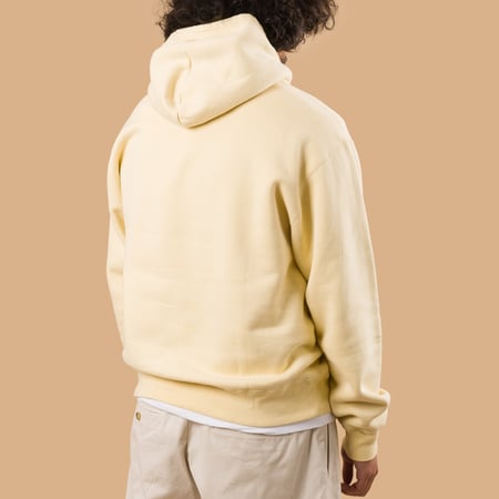 Image-Flâneurs_BEAMS PLUS / Sweat Pullover Hoodie Raised Back Cream_de-dos Image-Flâneurs_BEAMS PLUS / Sweat Pullover Hoodie Raised Back Cream_de-dos